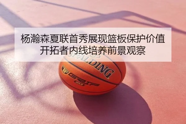 杨瀚森夏联首秀展现篮板保护价值 开拓者内线培养前景观察